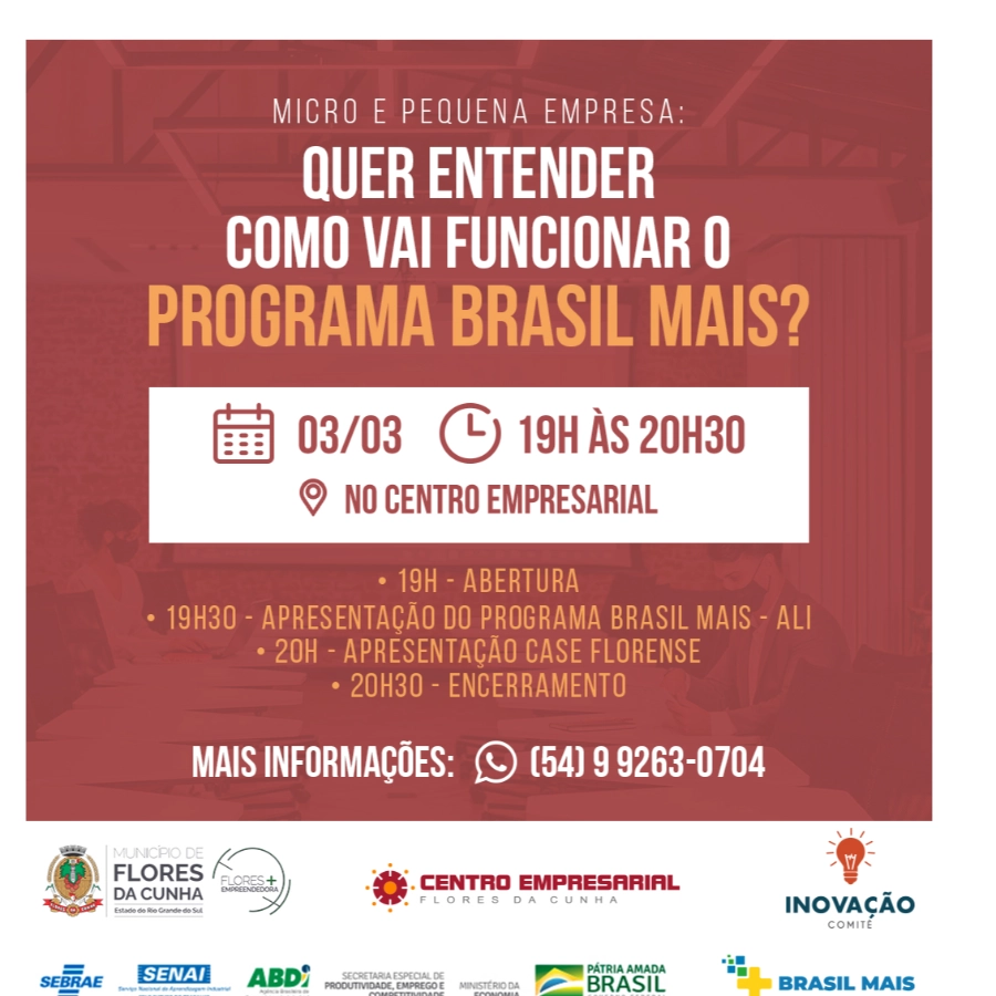 Quer entender como vai funcionar o Programa Brasil Mais?