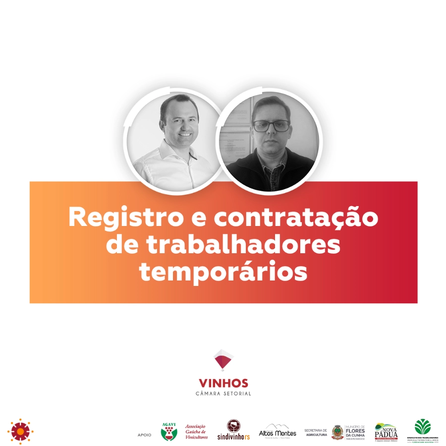 Registro e contratação de trabalhadores temporários