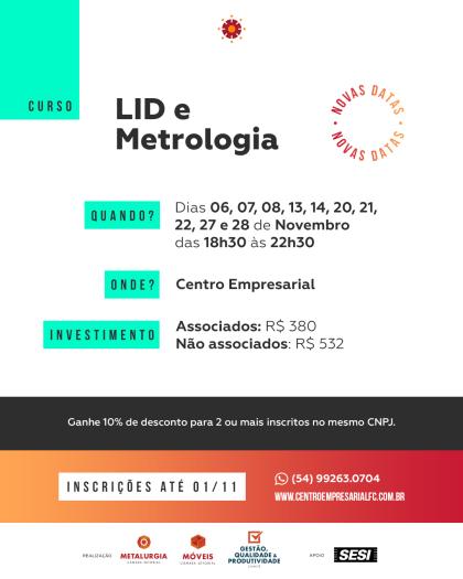 Curso de Lid e Metrologia