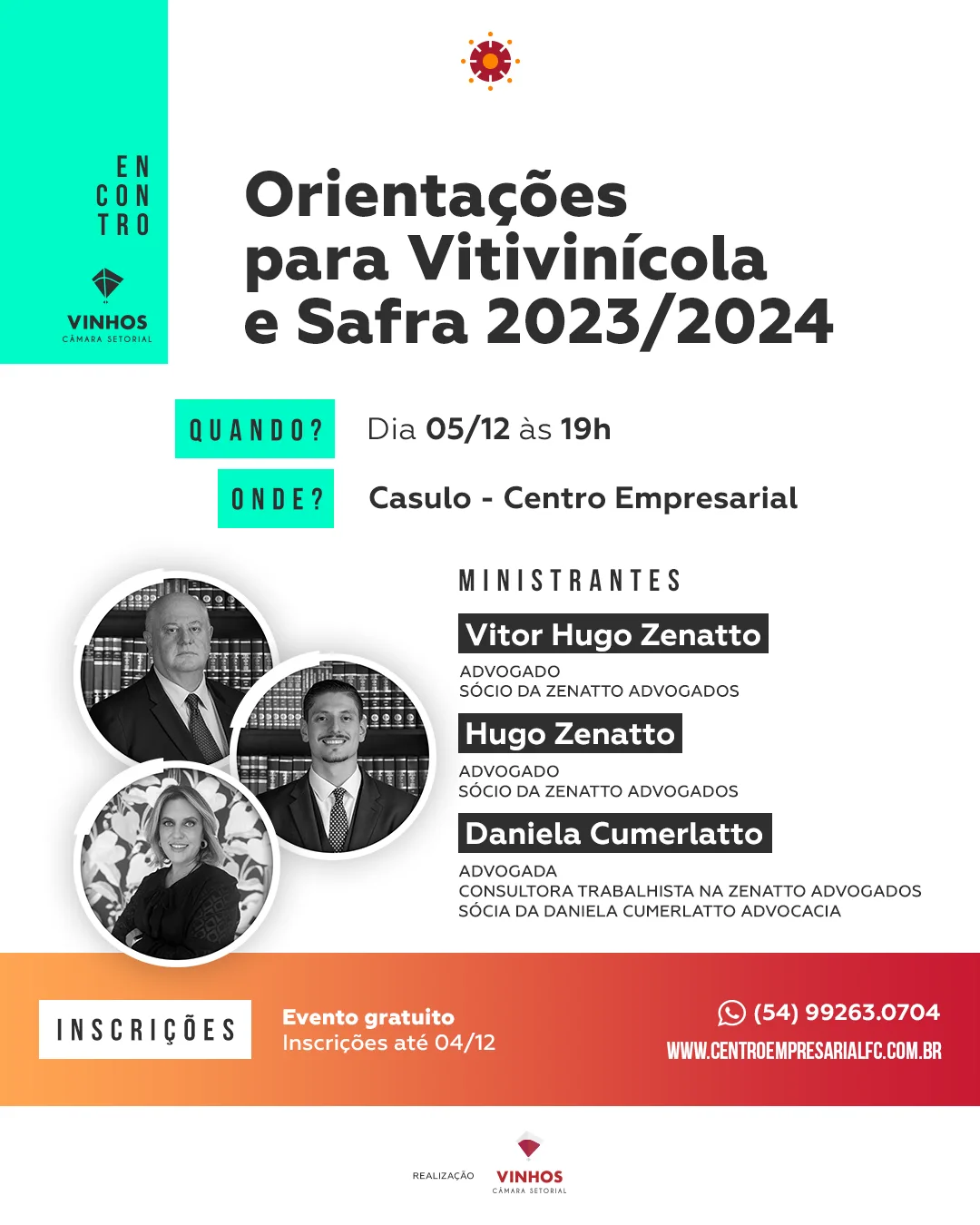 Encontro Técnico: Orientações para Vitivinícola e Safra 2023/2024