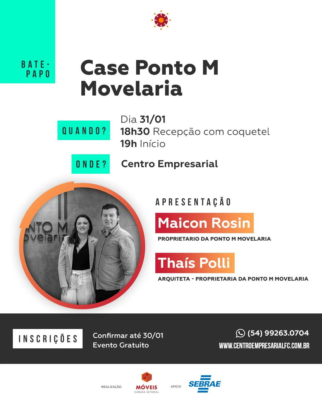 Bate Papo - Case Ponto M Movelaria