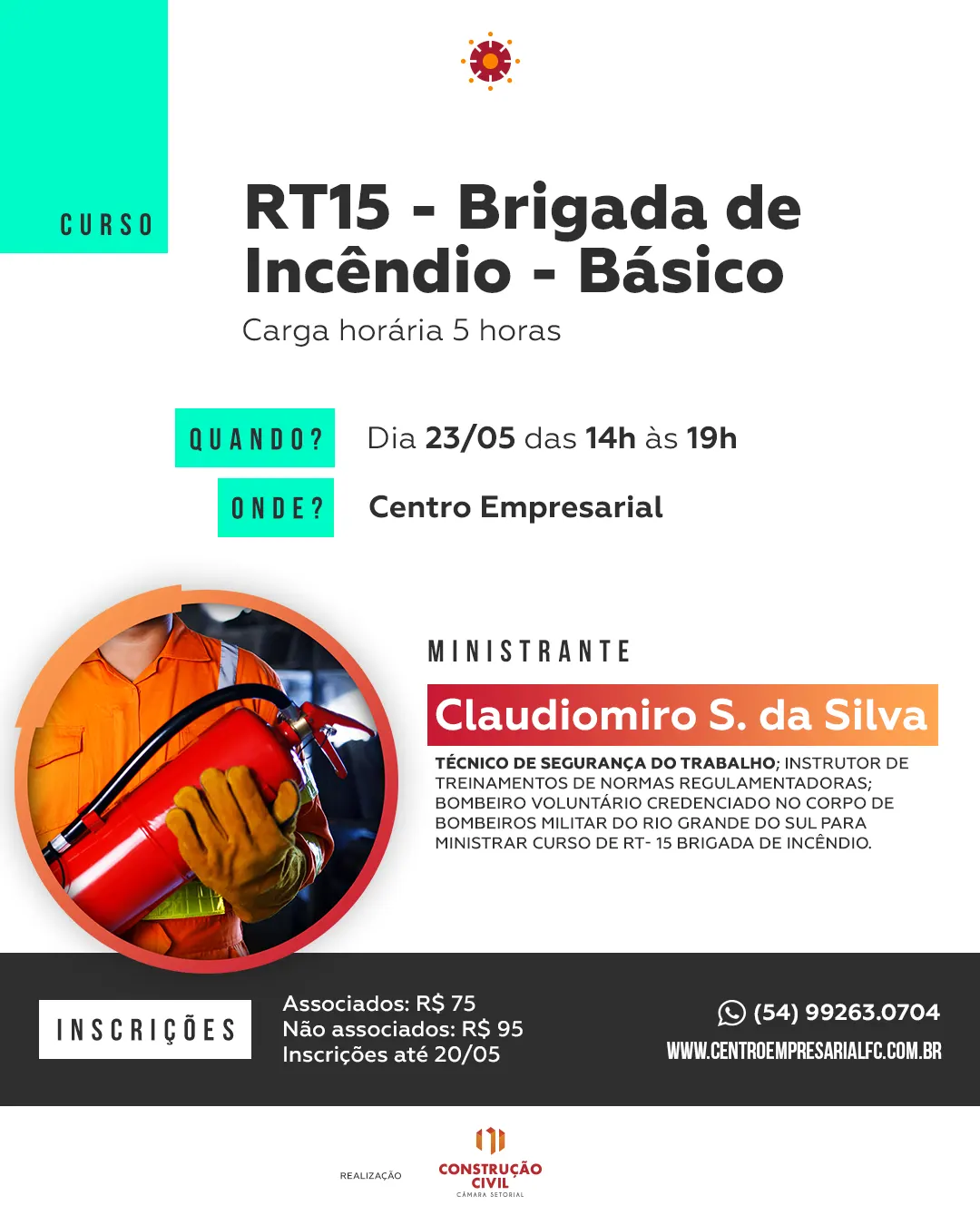 Curso RT15 - Brigada de Incêndio