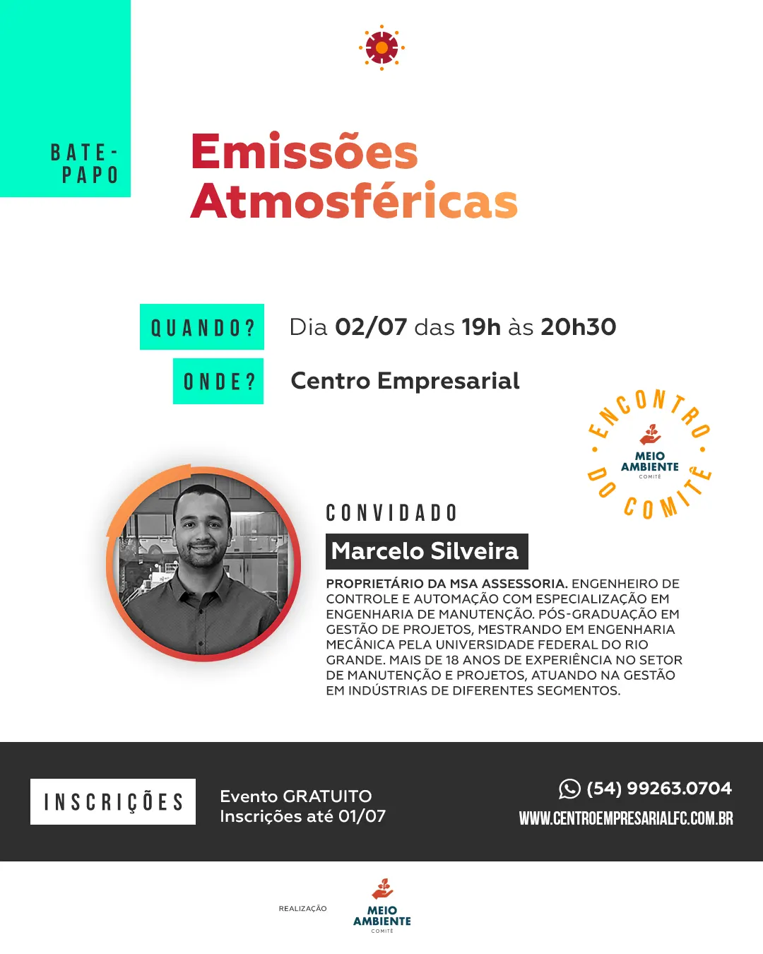 Bate-papo: Emissões Atmosféricas