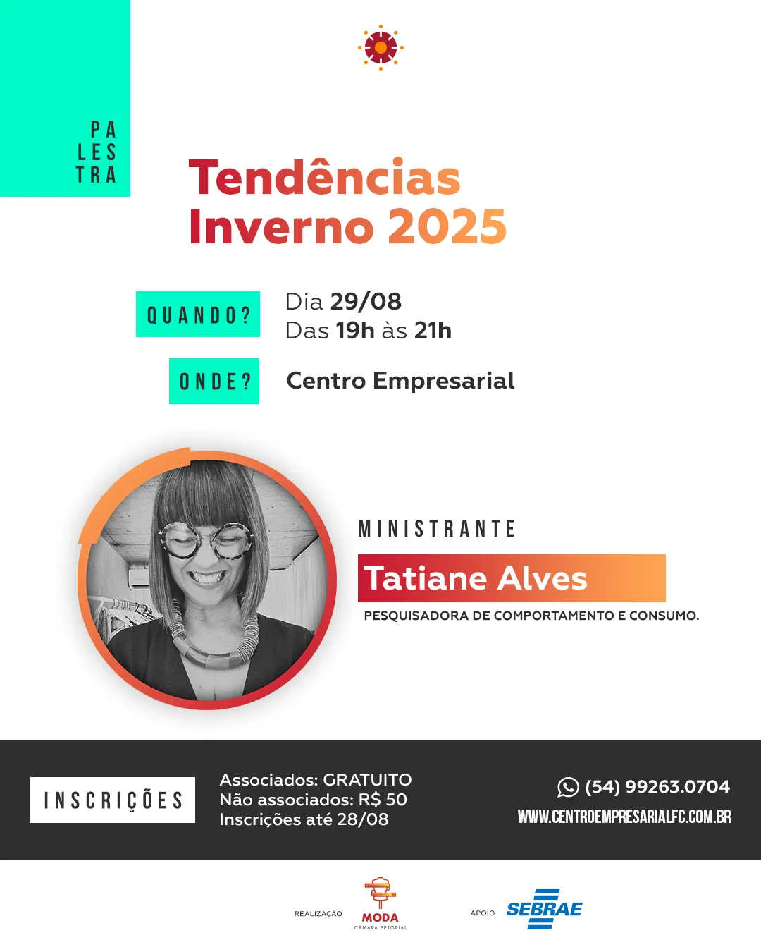 Palestra: Tendências Inverno 2025