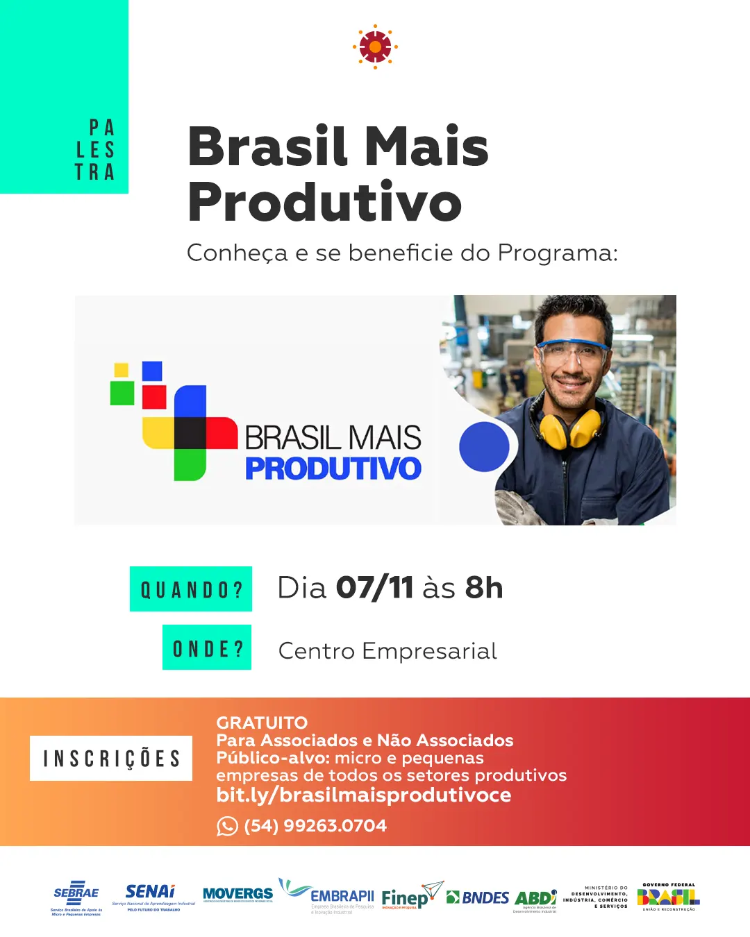 Palestra Brasil Mais Produtivo