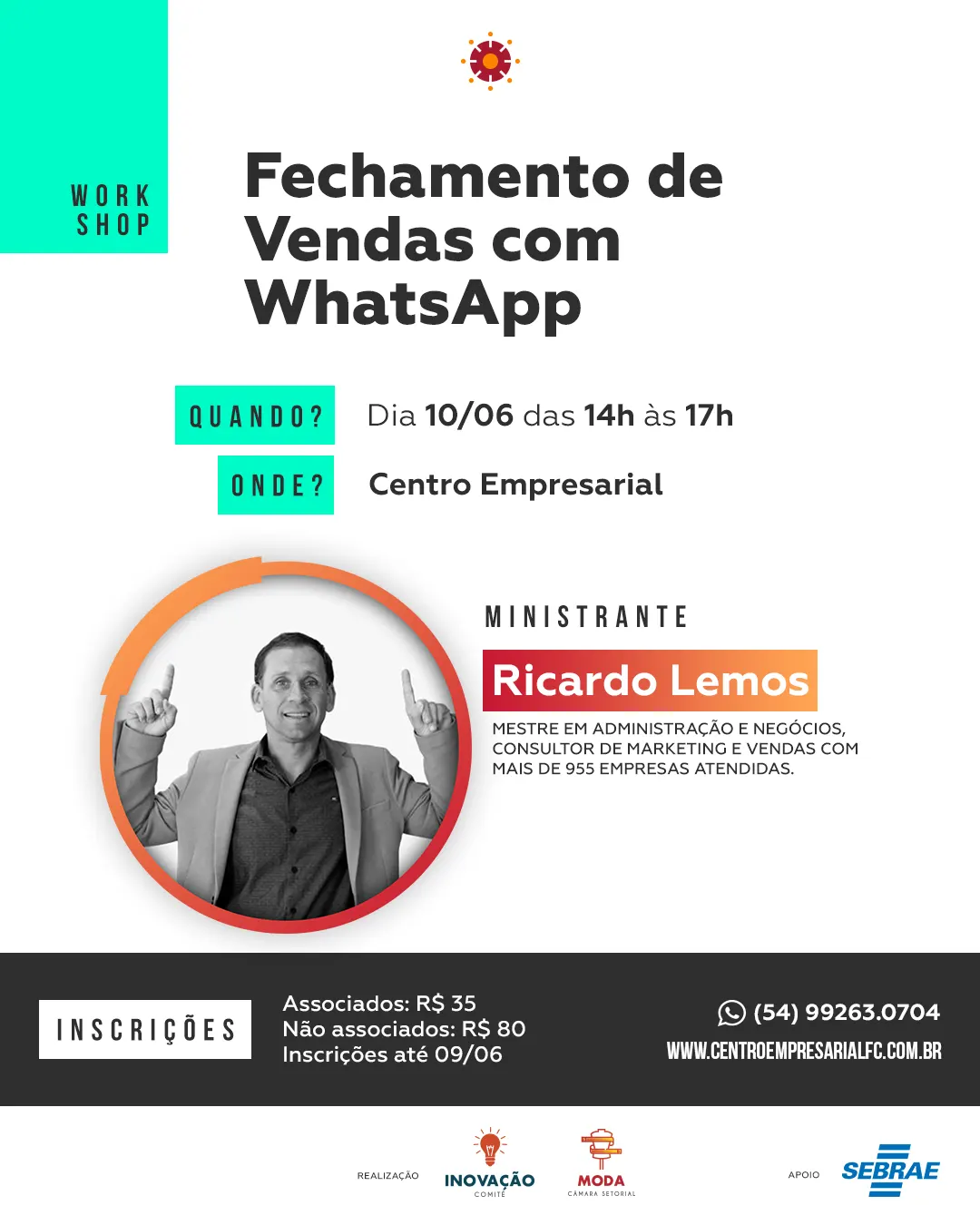 Workshop: Fechamento de Vendas com WhatsApp