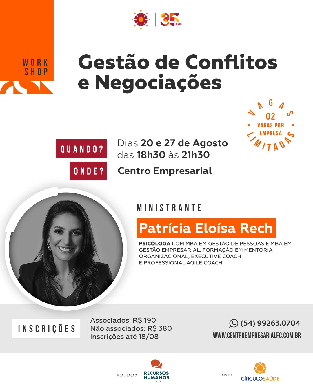 Workshop: Gestão de Conflitos e Negociações