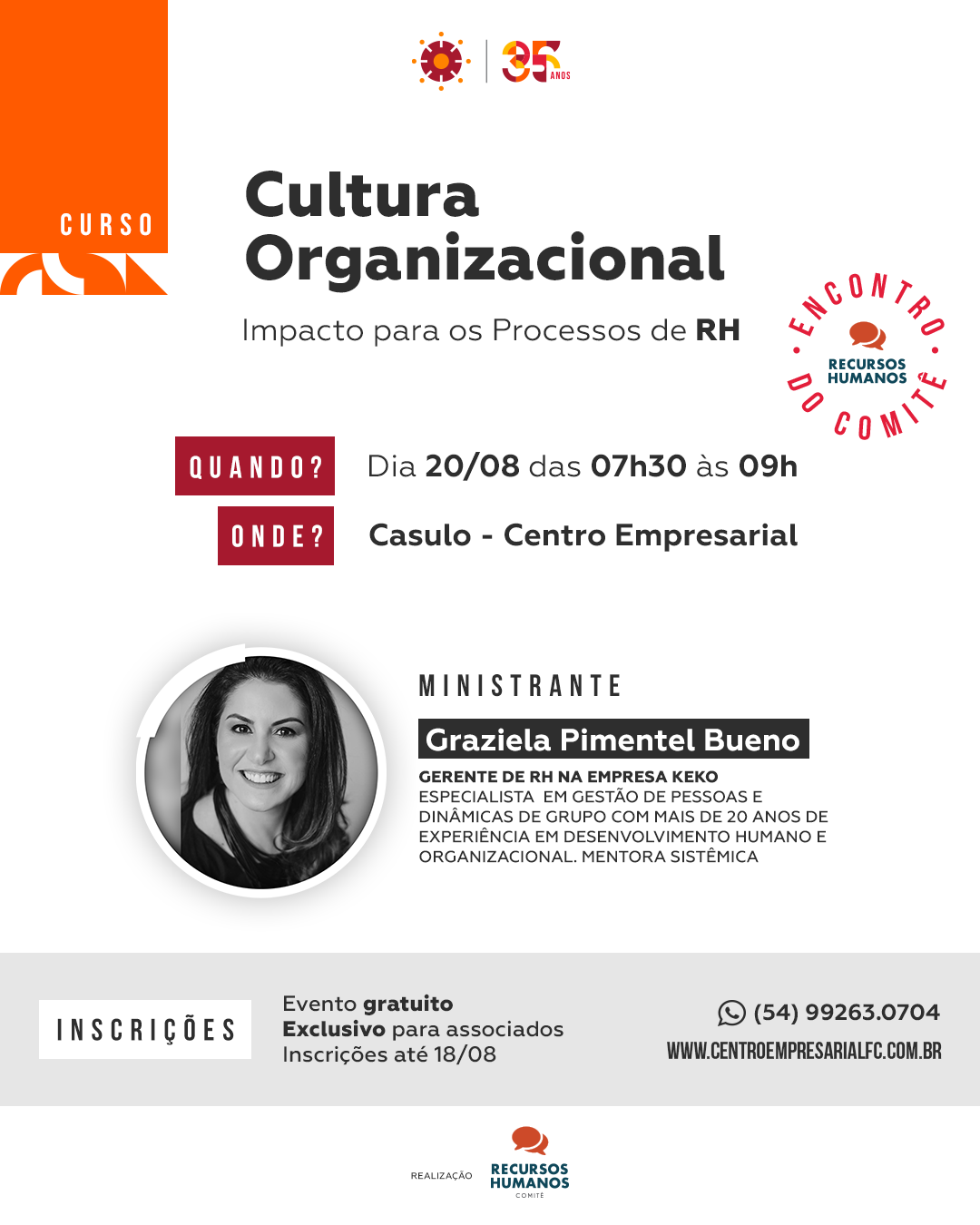 Encontro RH: Cultura Organizacional