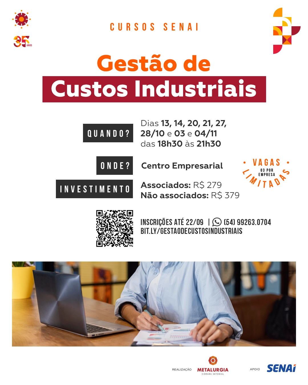 Curso Gestão de Custos Industriais