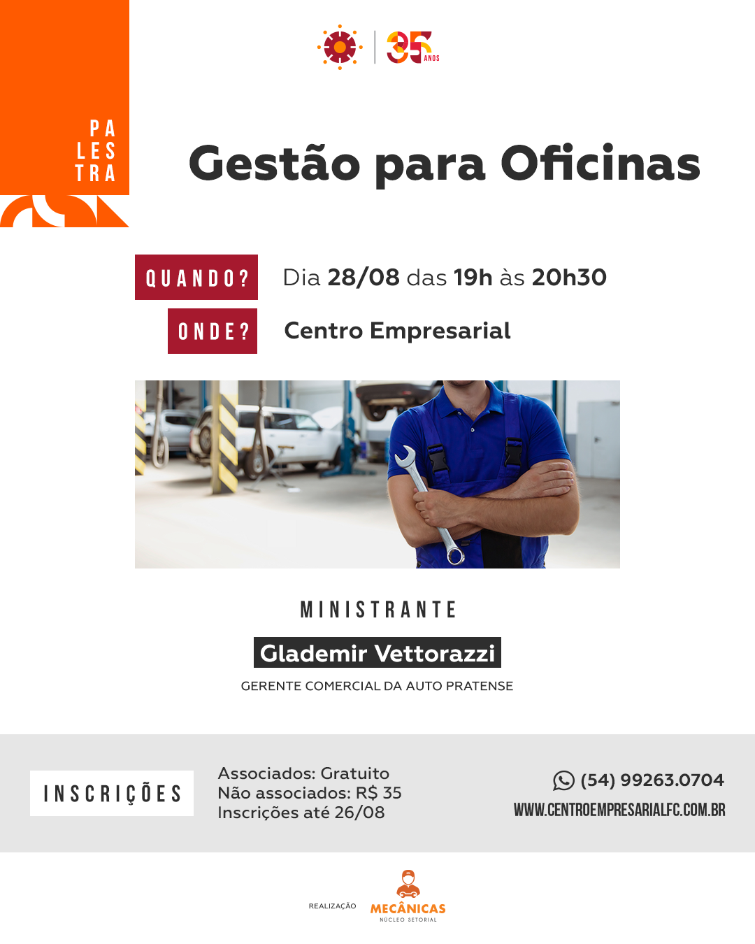 Gestão para Oficinas
