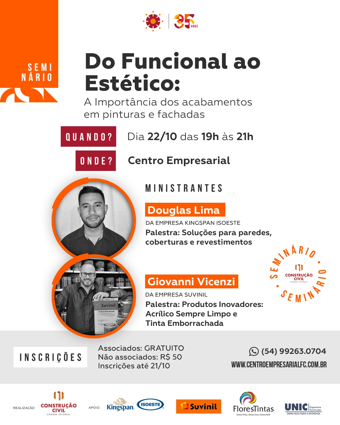 Seminário: Do Funcional ao Estético: A Importância dos Acabamentos em Pinturas e Fachadas