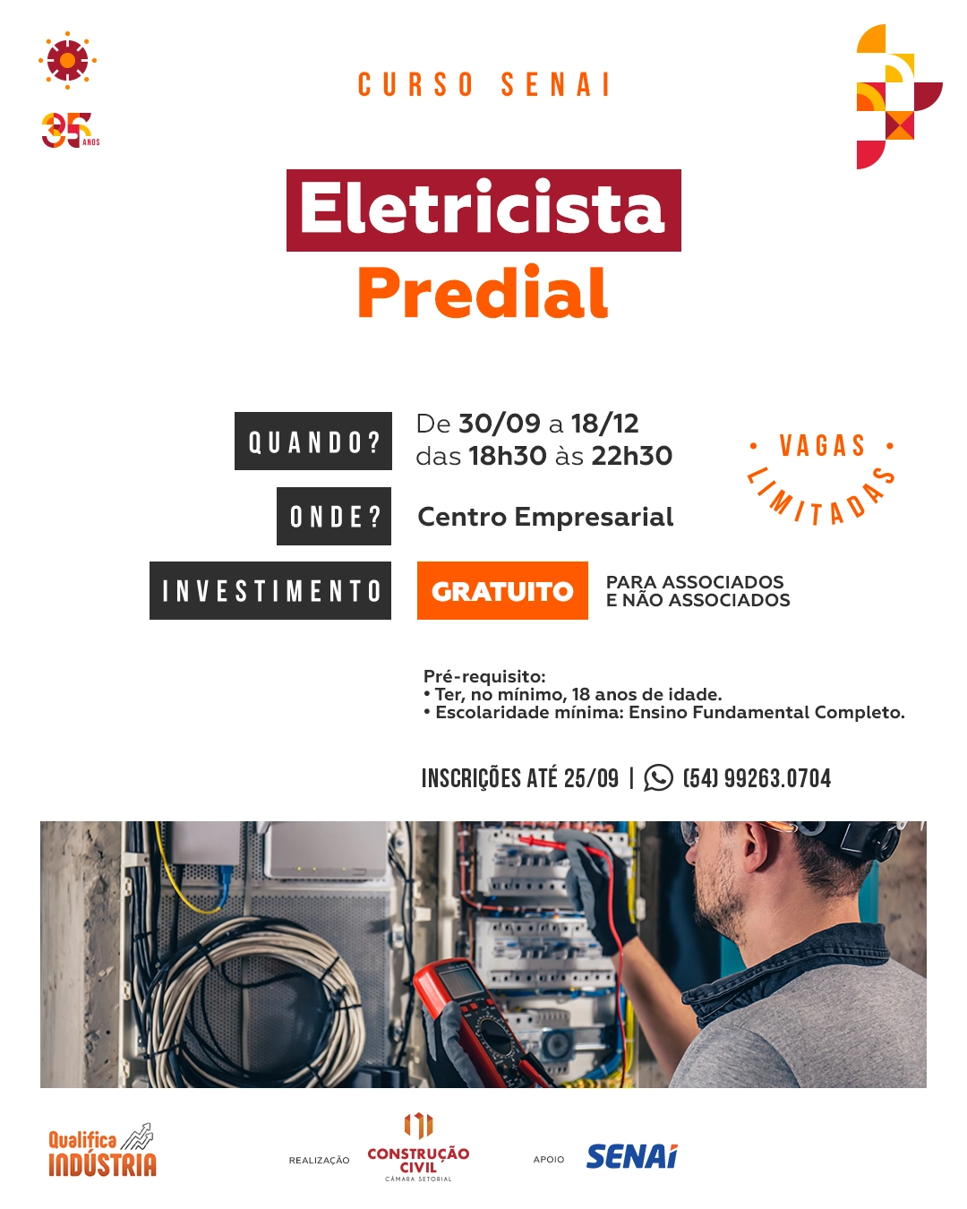 Curso: Eletricista Predial