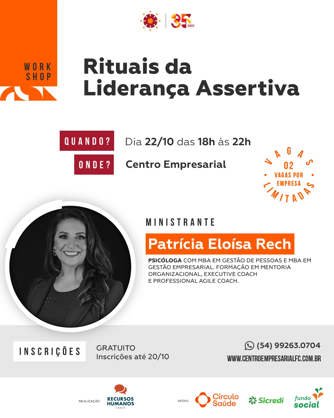 Workshop: Rituais da Liderança Assertiva