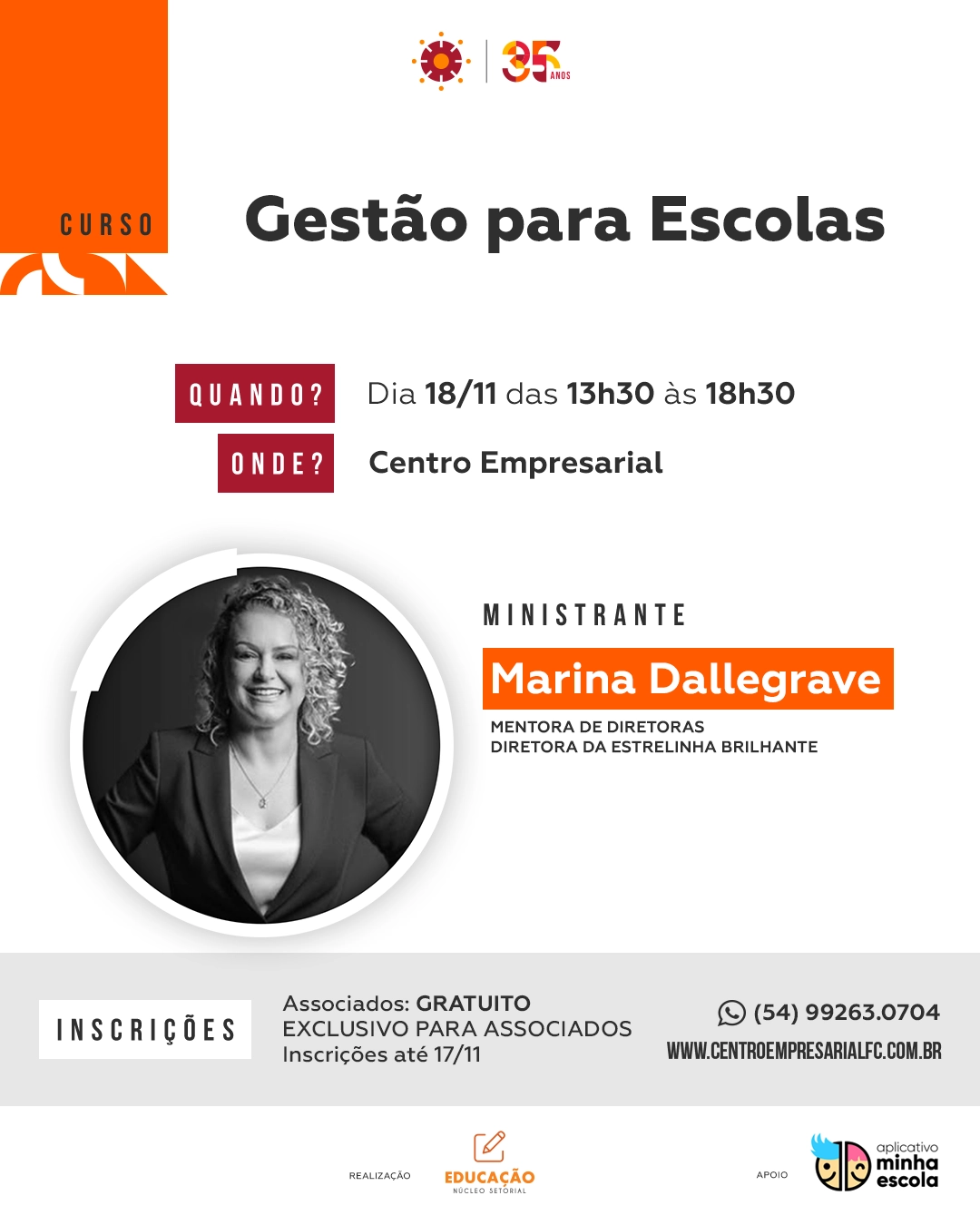 Curso: Gestão para Escolas