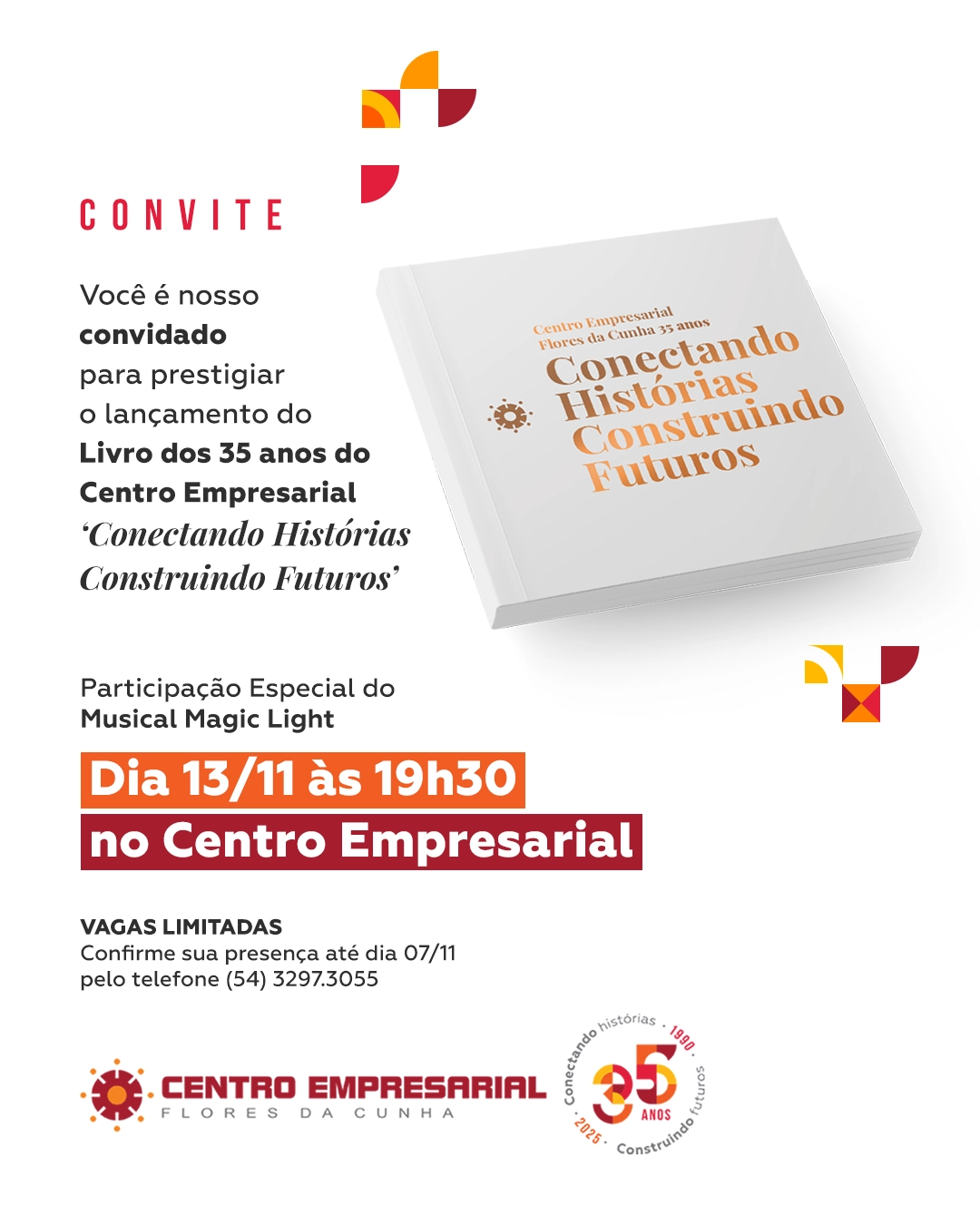 Lançamento do Livro dos 35 anos do CE