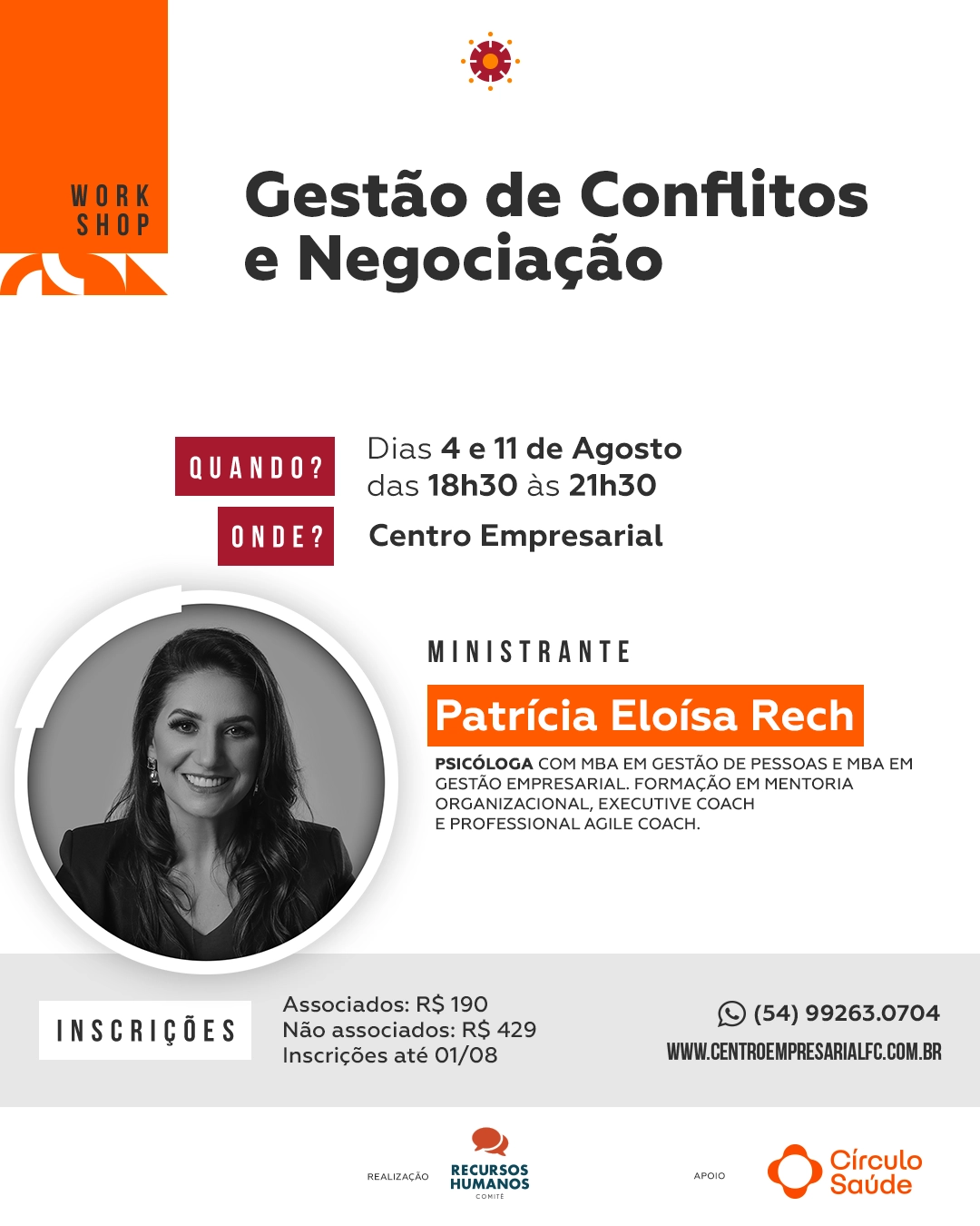 Workshop: Gestão de Conflitos e Negociação