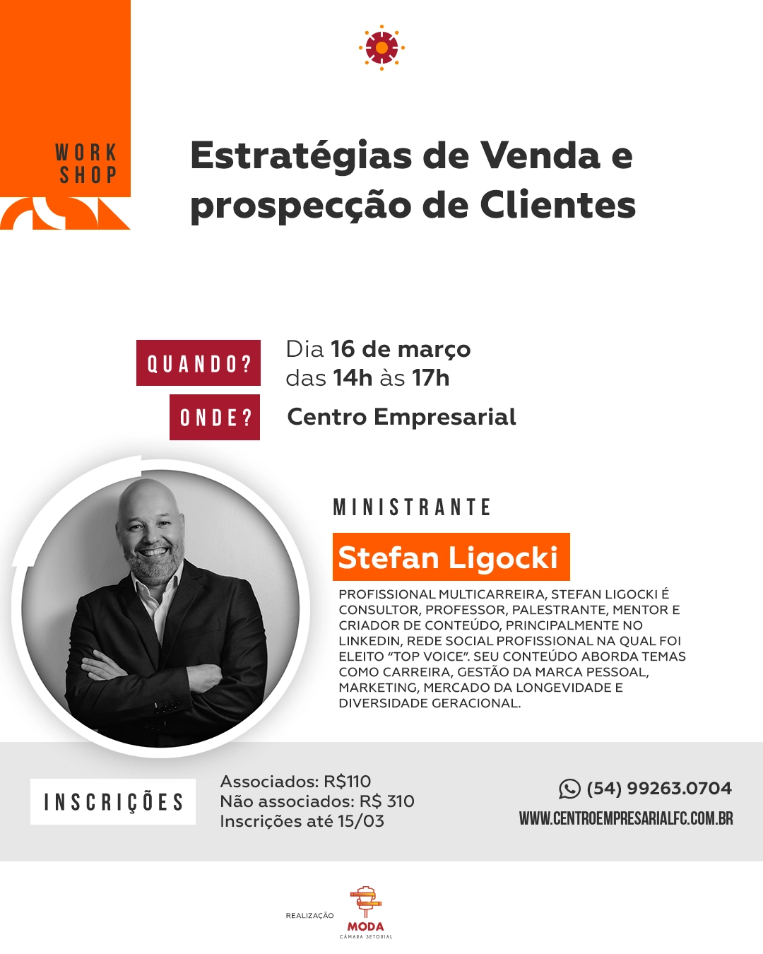 Workshop Estratégias de Venda e Prospecção de Clientes