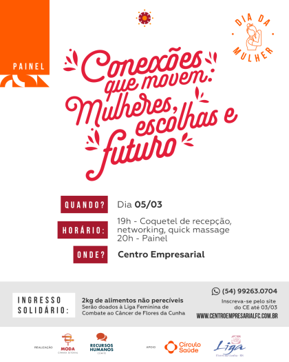 Conexões que Movem: Mulheres, Escolhas e Futuro