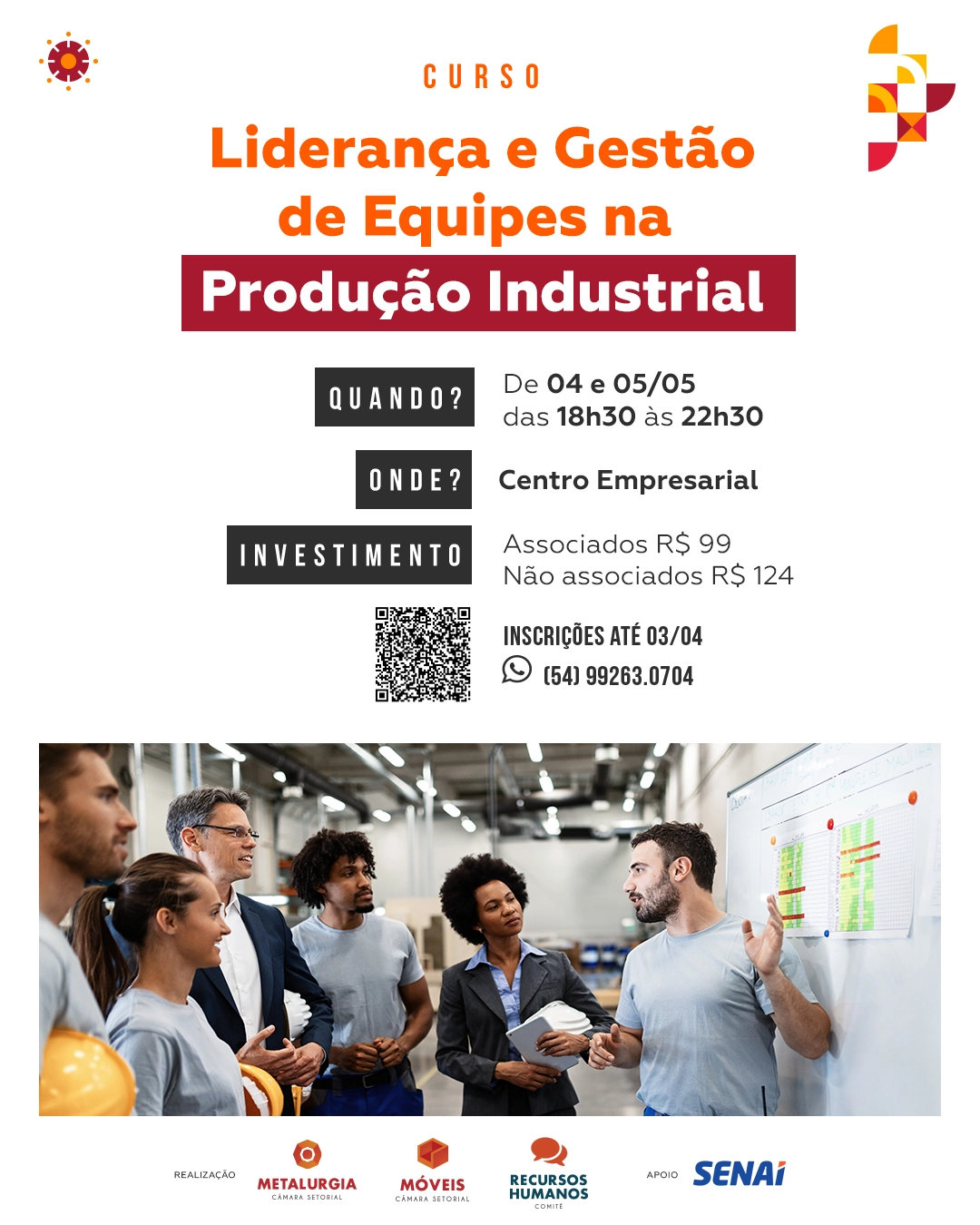 Curso: Liderança e gestão de Equipes na Produção Industrial