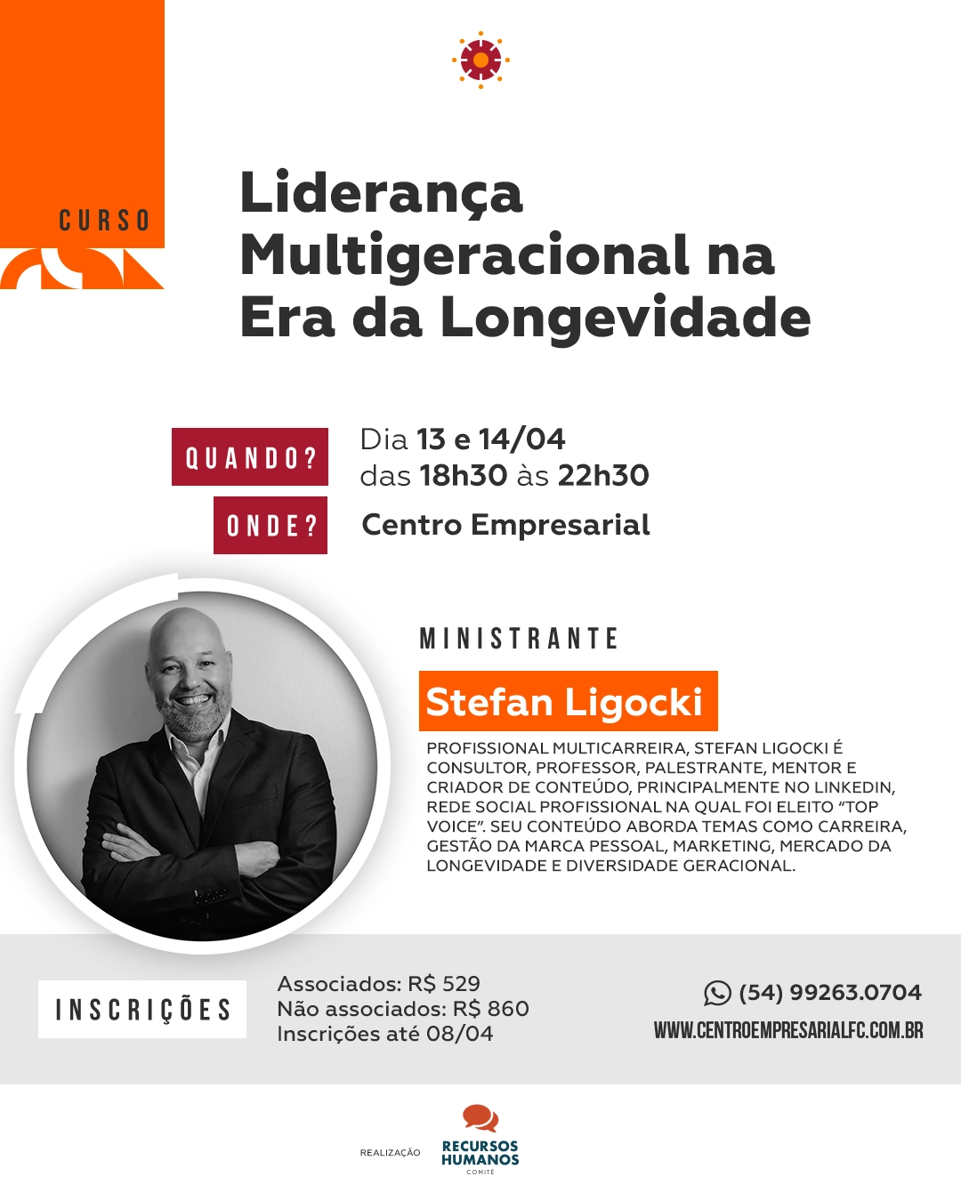 Curso Liderança Multigeracional na Era da Longevidade