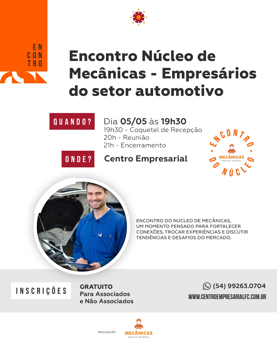 Encontro Núcleo de Mecânicas