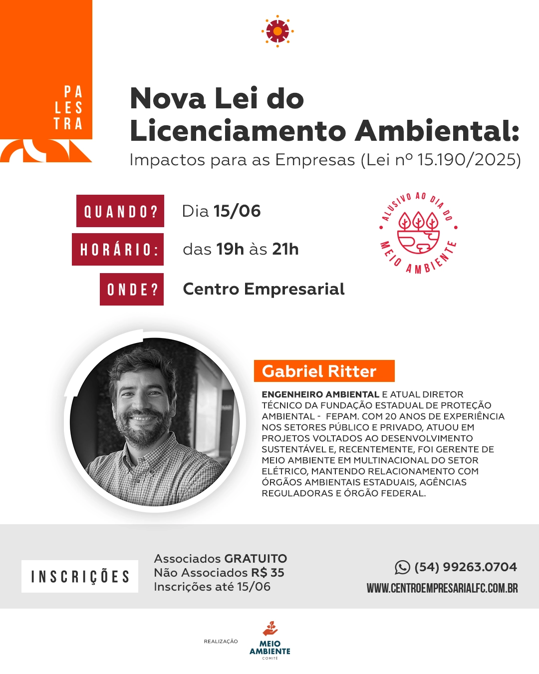 Palestra: Nova Lei do Licenciamento Ambiental