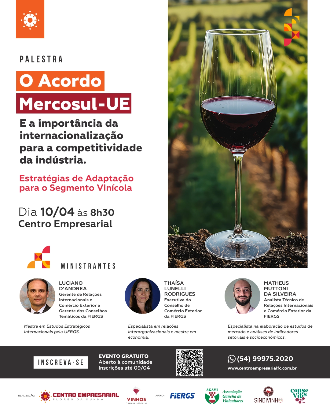 Palestra: O Acordo Mercosul-UE