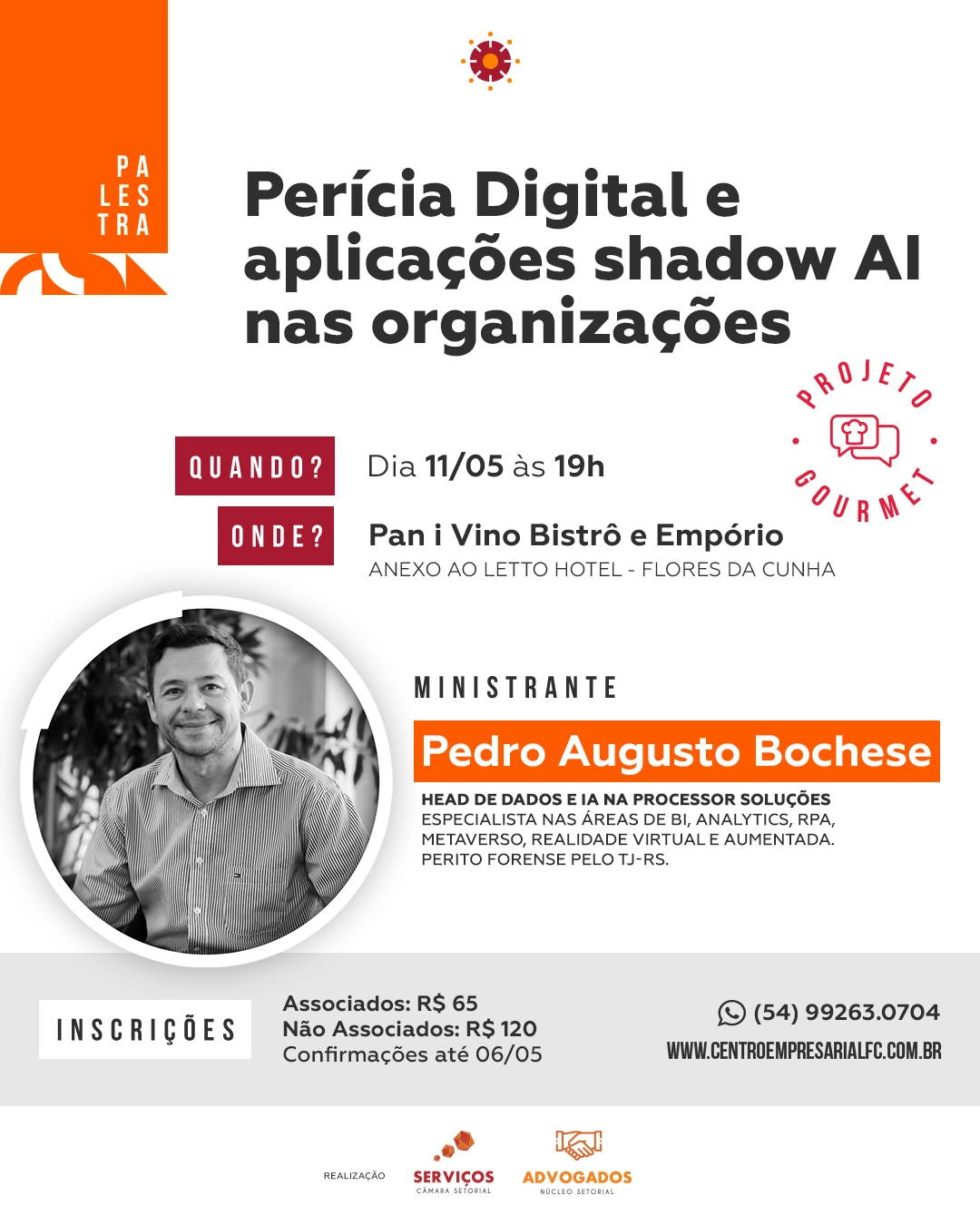 Palestra: Perícia Digital e aplicações shadow AI nas organizações