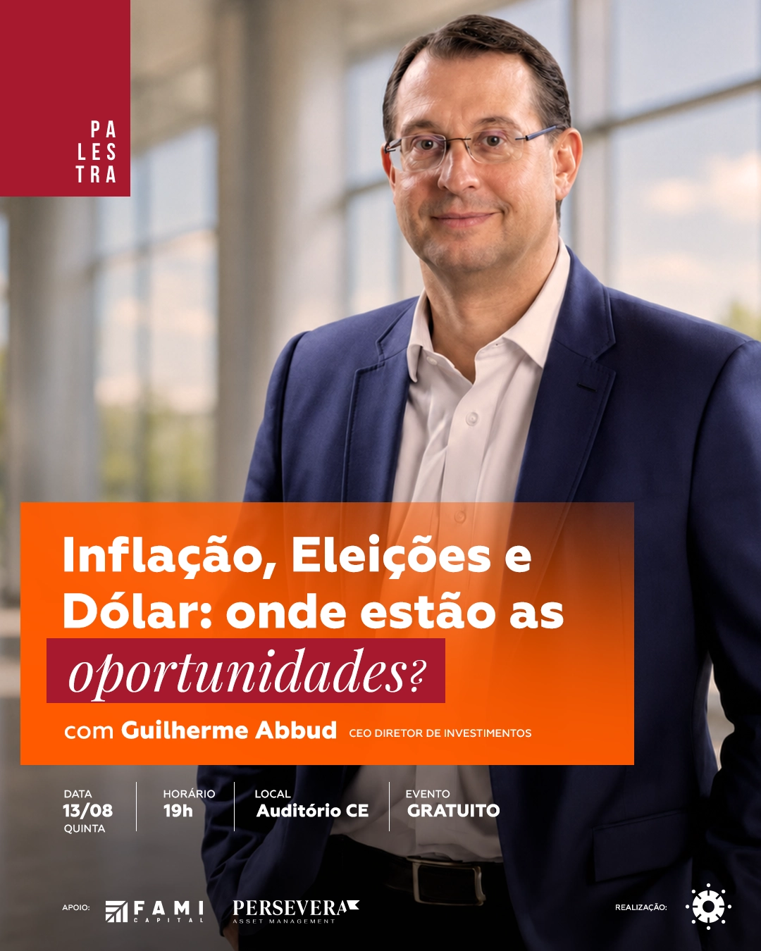 Inflação, Eleições e Dólar: Onde estão as oportunidades? - com Guilherme Abbud