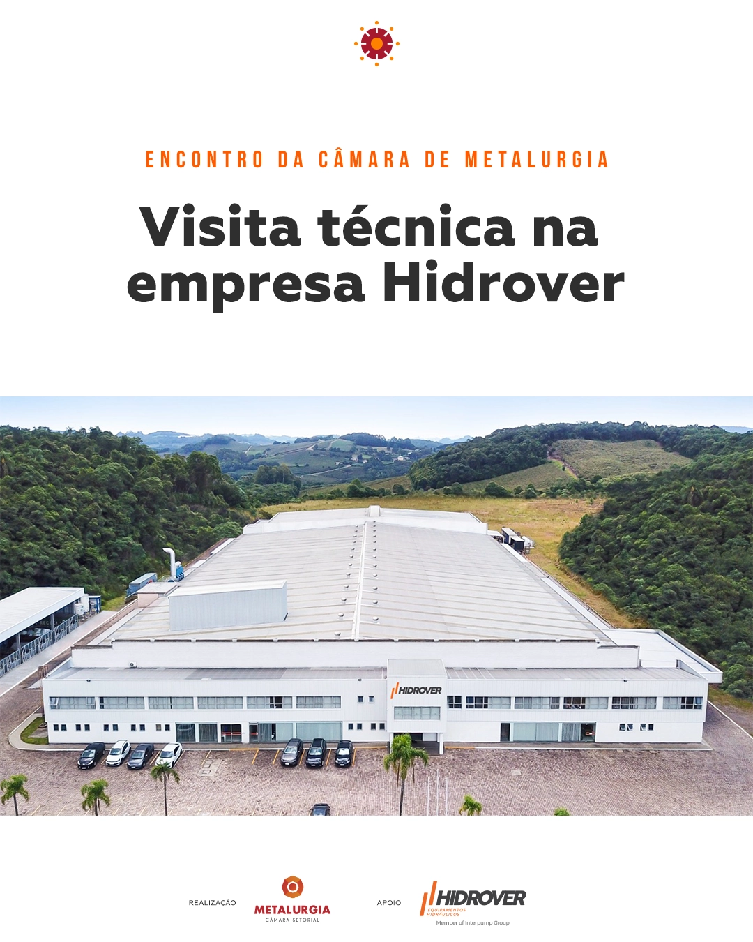 Visita técnica na empresa Hidrover