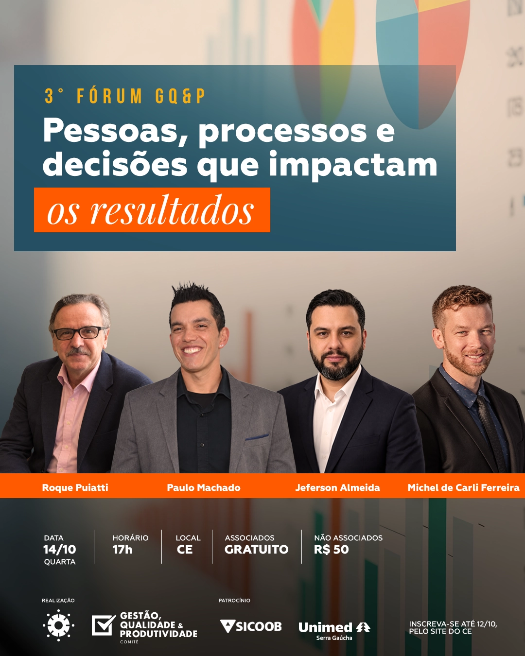 3° Fórum GQ&P - Pessoas, processos e decisões que impactam os resultados