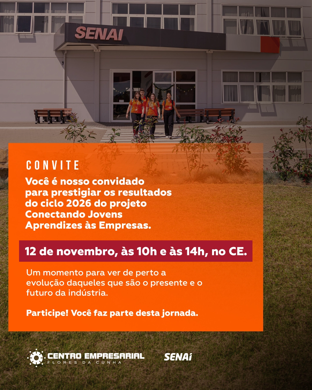 Resultados do ciclo 2026 do projeto Conectando Jovens Aprendizes às Empresas