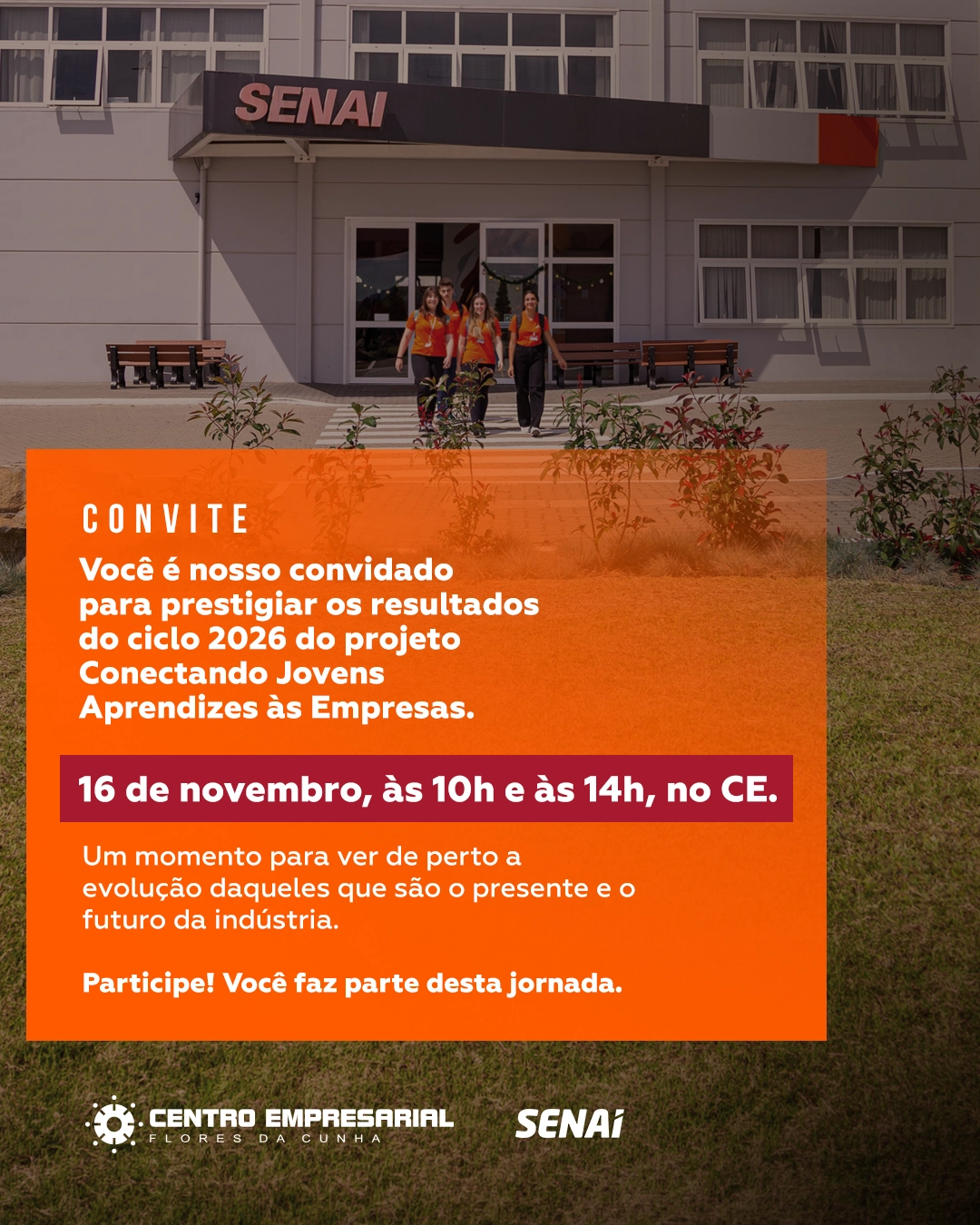 Resultados do ciclo 2026 do projeto Conectando Jovens Aprendizes às Empresas