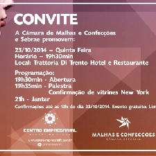 Câmara de Malhas e Confecções promove palestra sobre criatividade e inovação