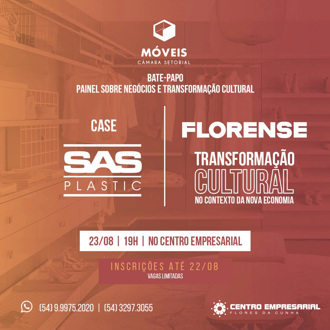 Florense e SAS Plastic se encontram no Centro Empresarial para bate-papo