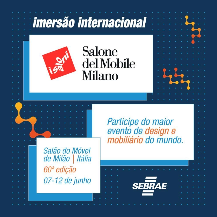 Participe da 60ª Edição do Salão do Móvel de Milão