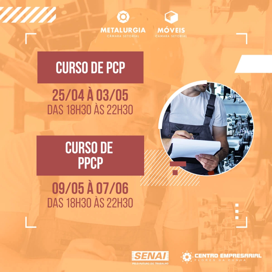 Curso de PCP e PPCP é realizado no Centro Empresarial