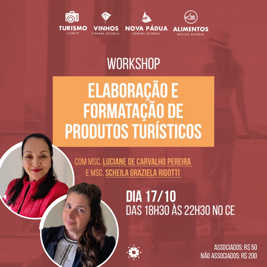 Workshop sobre elaboração e formatação de produtos turísticos