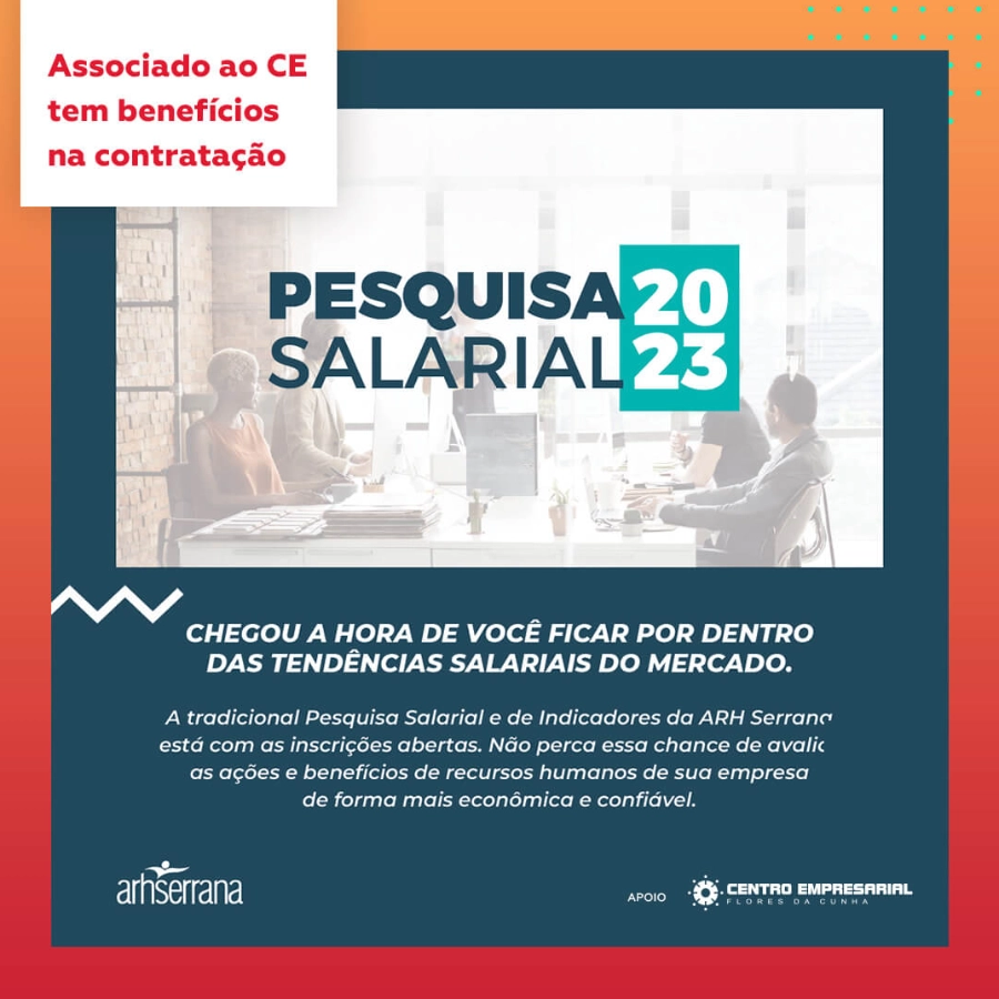 Inscrições para participar da Pesquisa Salarial 2023 vão até dia 17 de abril