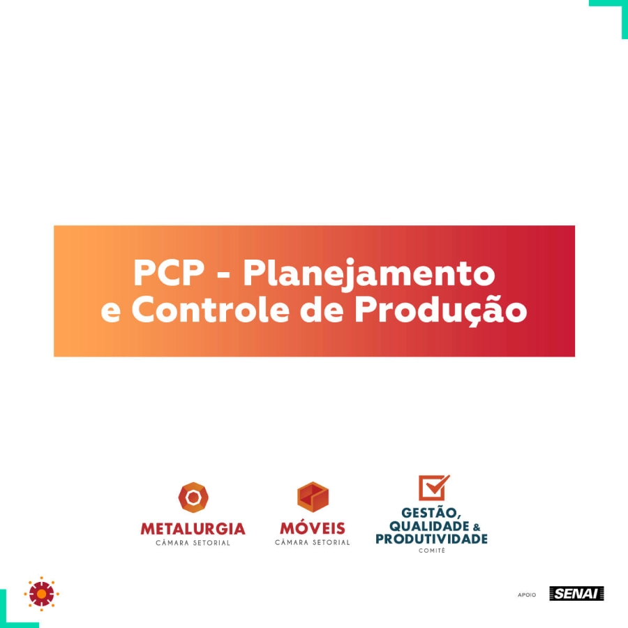 Curso de Planejamento e Controle de Produção inicia dia 17 de abril