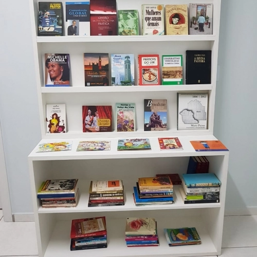 CE Jovem implanta biblioteca na UBS de Otávio Rocha