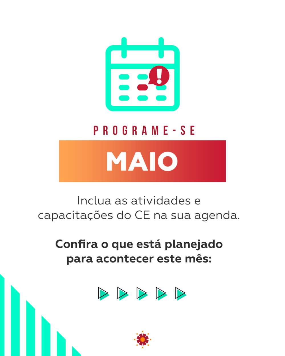 Agenda de Maio do CE