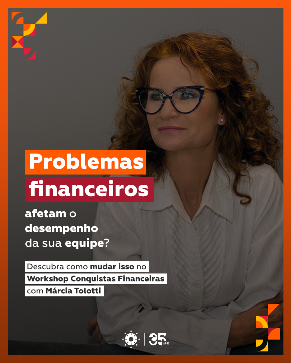  Workshop “Conquistas Financeiras” propõe transformação emocional e prática na relação com o dinheiro