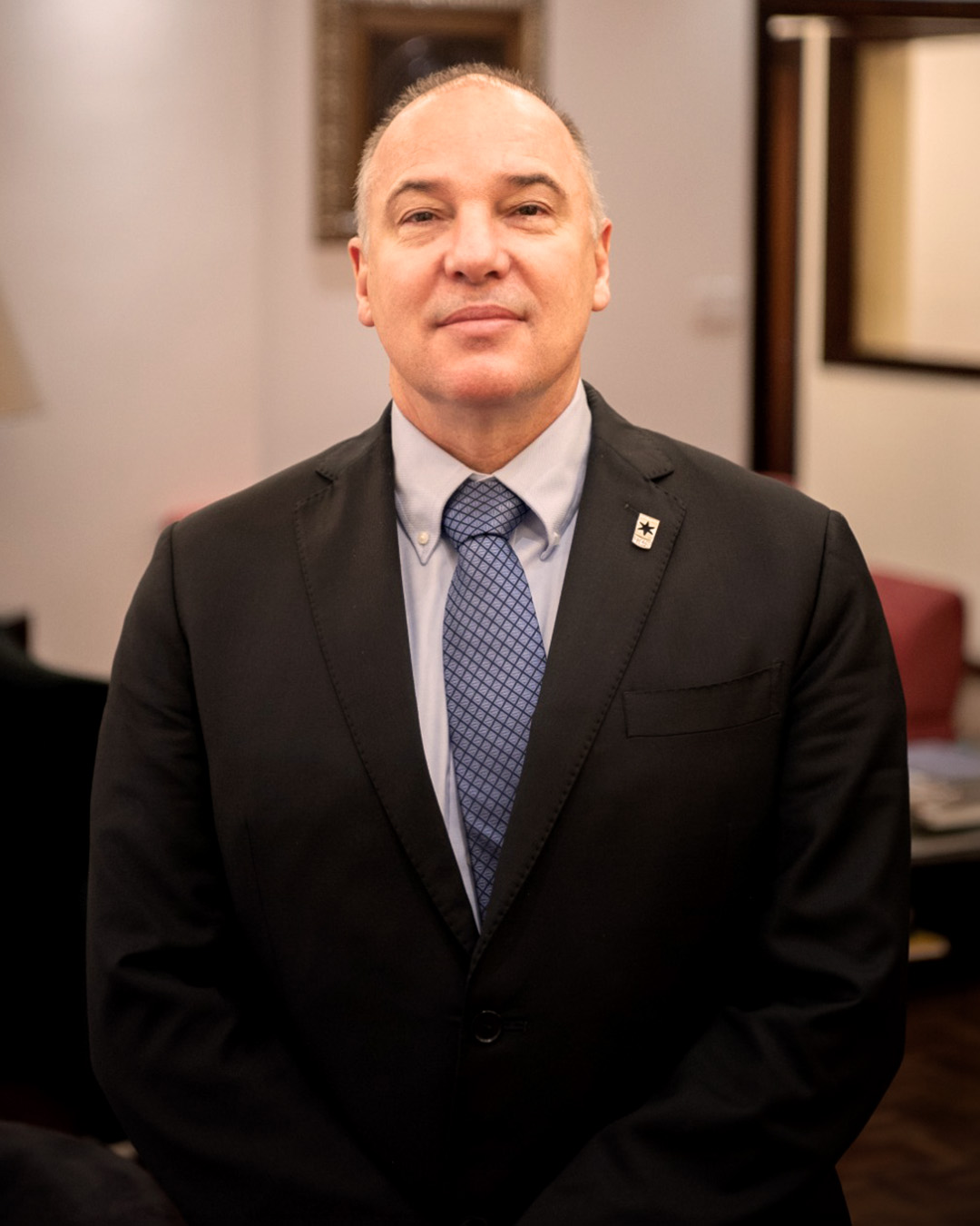 Reitor da UCS, Asdrubal Falavigna, debate formação e retenção de talentos em reunião-almoço do Centro Empresarial